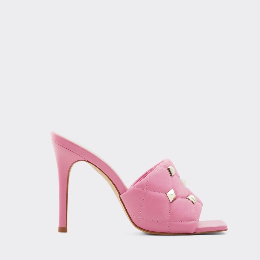 Pink 4” Aldo Mules